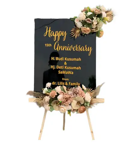 Papan Bunga Akrilik Sumberanyar